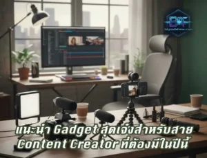 Read more about the article แนะนำ Gadget สุดเจ๋งสำหรับสาย Content Creator ที่ต้องมีในปีนี้