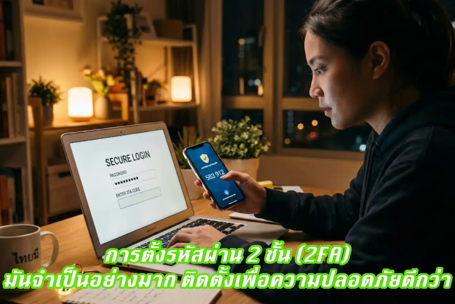 Read more about the article ​​การตั้งรหัสผ่าน 2 ชั้น (2FA) มันจำเป็นอย่างมาก ติดตั้งเพื่อความปลอดภัยดีกว่า